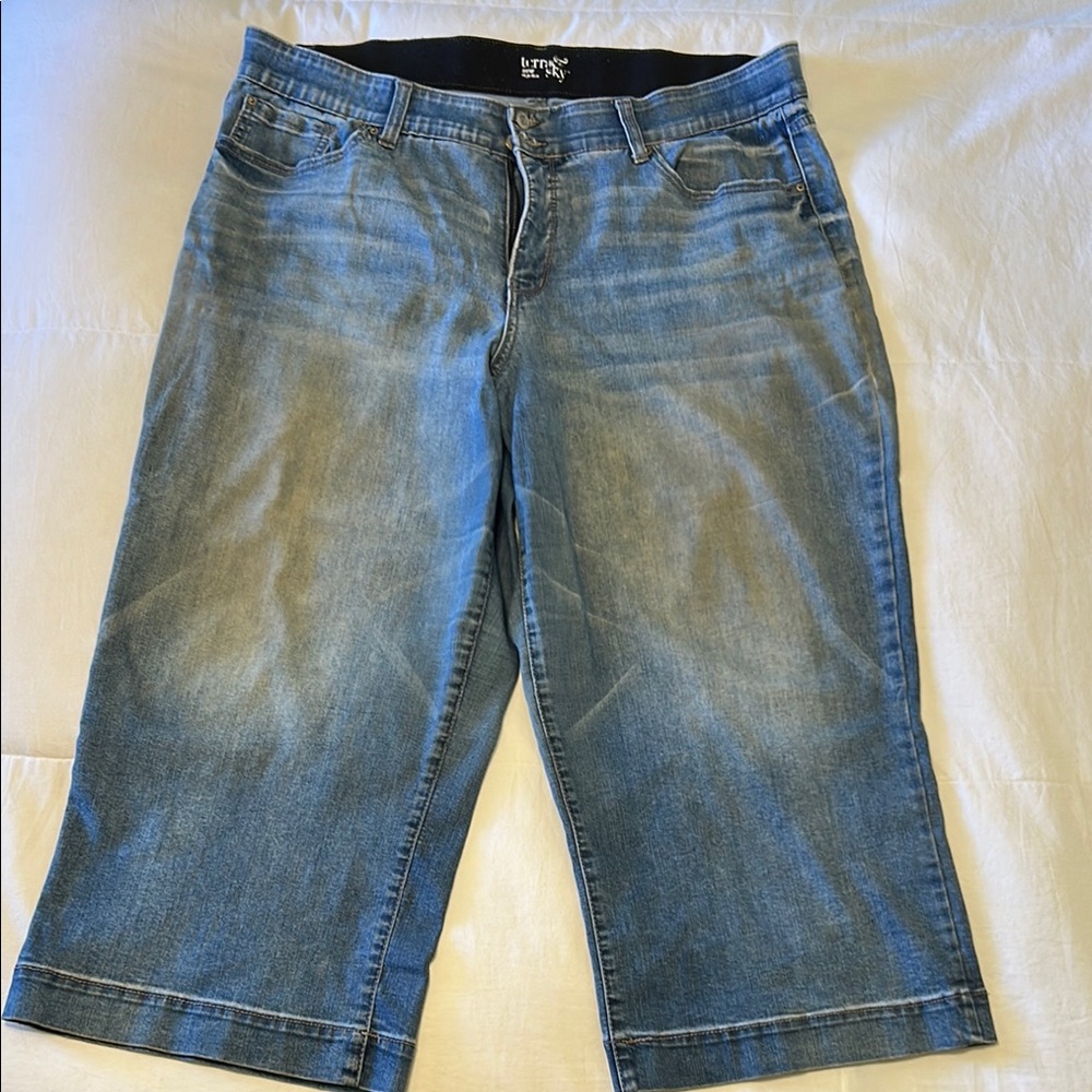 Terra & Sky Blue Ankle Cropped Jeans